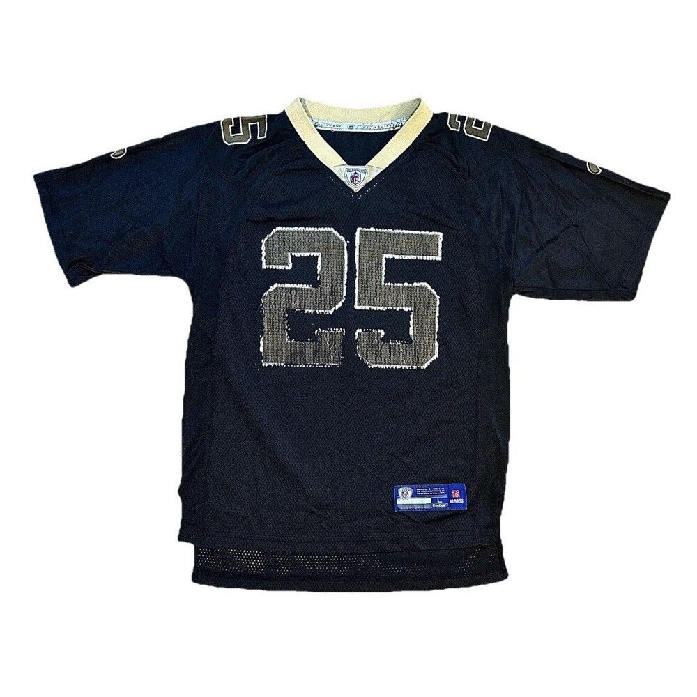 ‘07 Reggie Bush New Orleans Saints #25 Reebok Football Jersey
